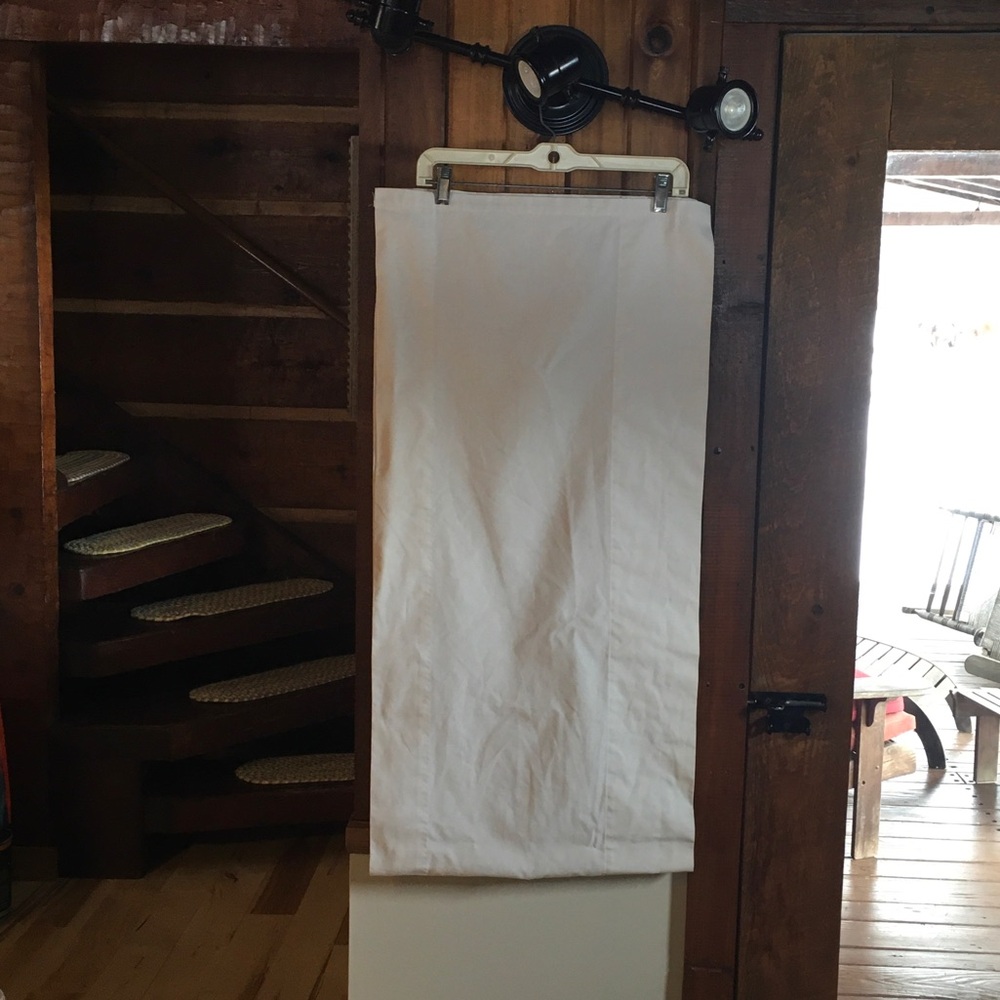 Classic White Curtain Panel